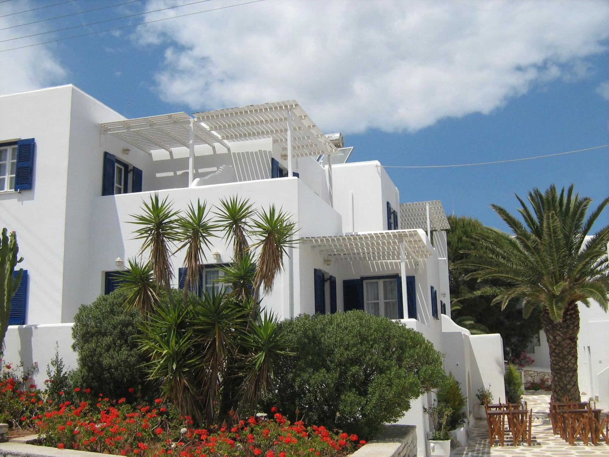 Nicos Studios & Apartments لوغاراس المظهر الخارجي الصورة