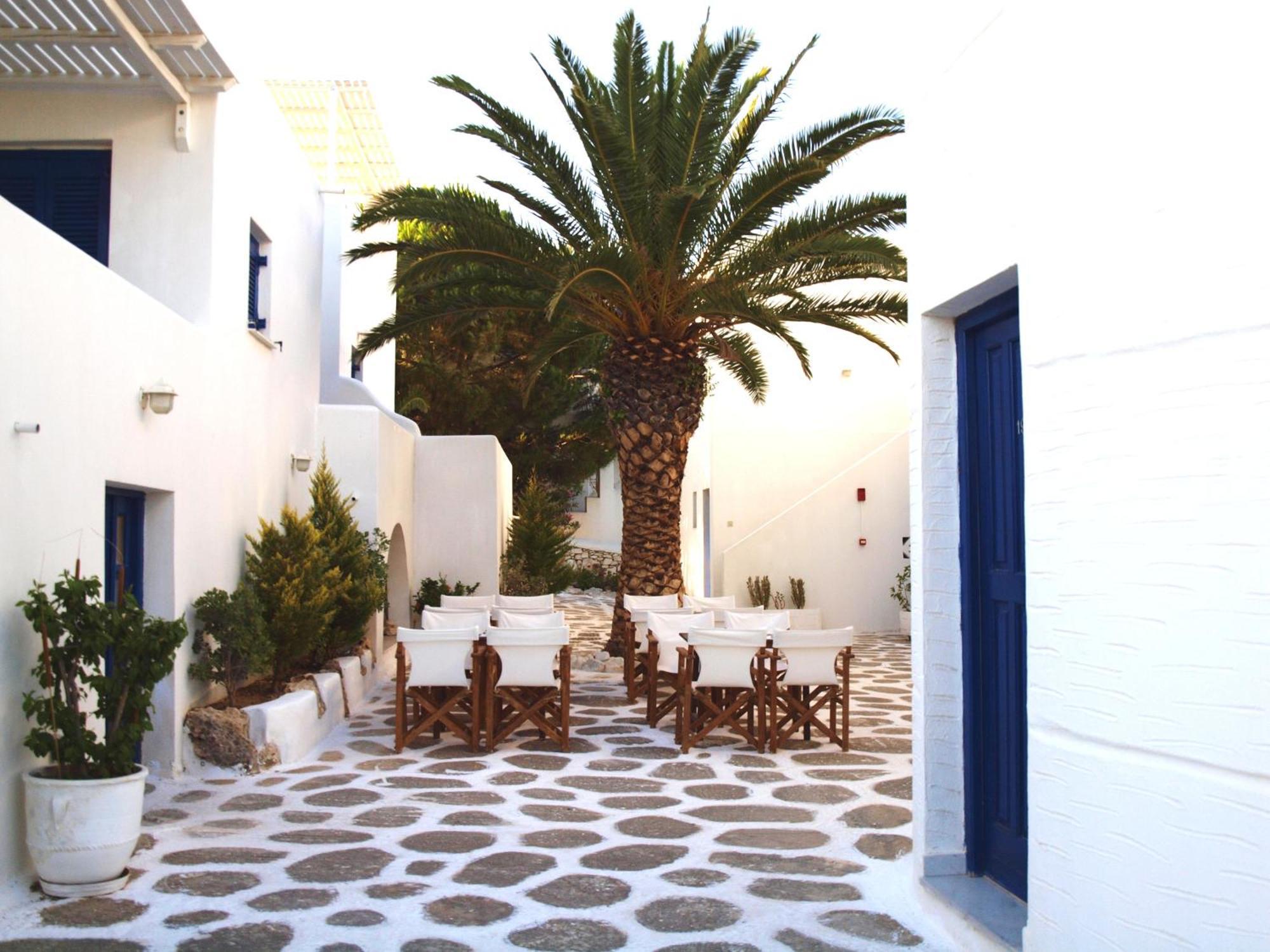 Nicos Studios & Apartments لوغاراس المظهر الخارجي الصورة