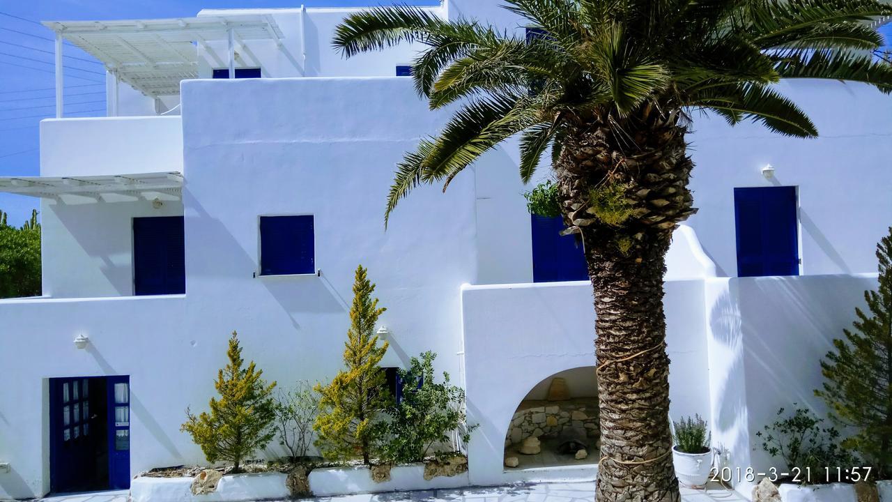 Nicos Studios & Apartments لوغاراس المظهر الخارجي الصورة