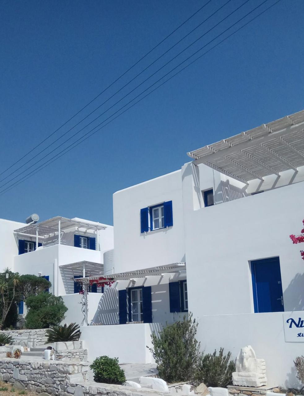 Nicos Studios & Apartments لوغاراس المظهر الخارجي الصورة