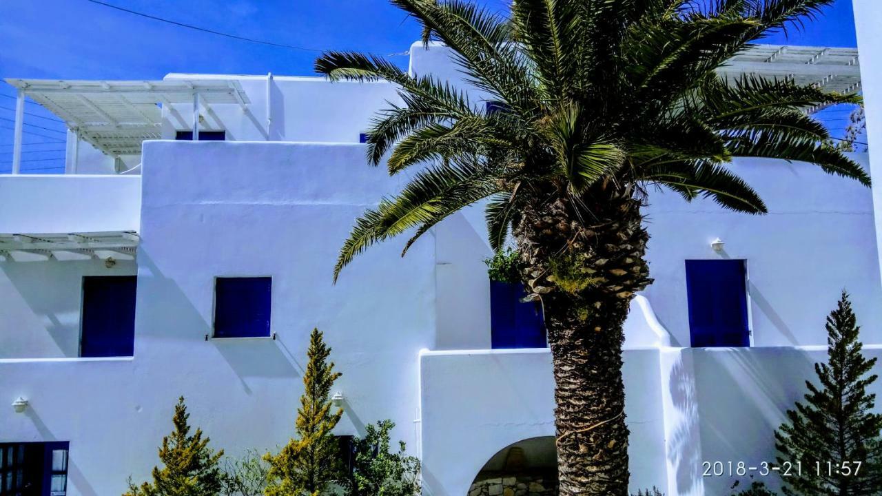 Nicos Studios & Apartments لوغاراس المظهر الخارجي الصورة