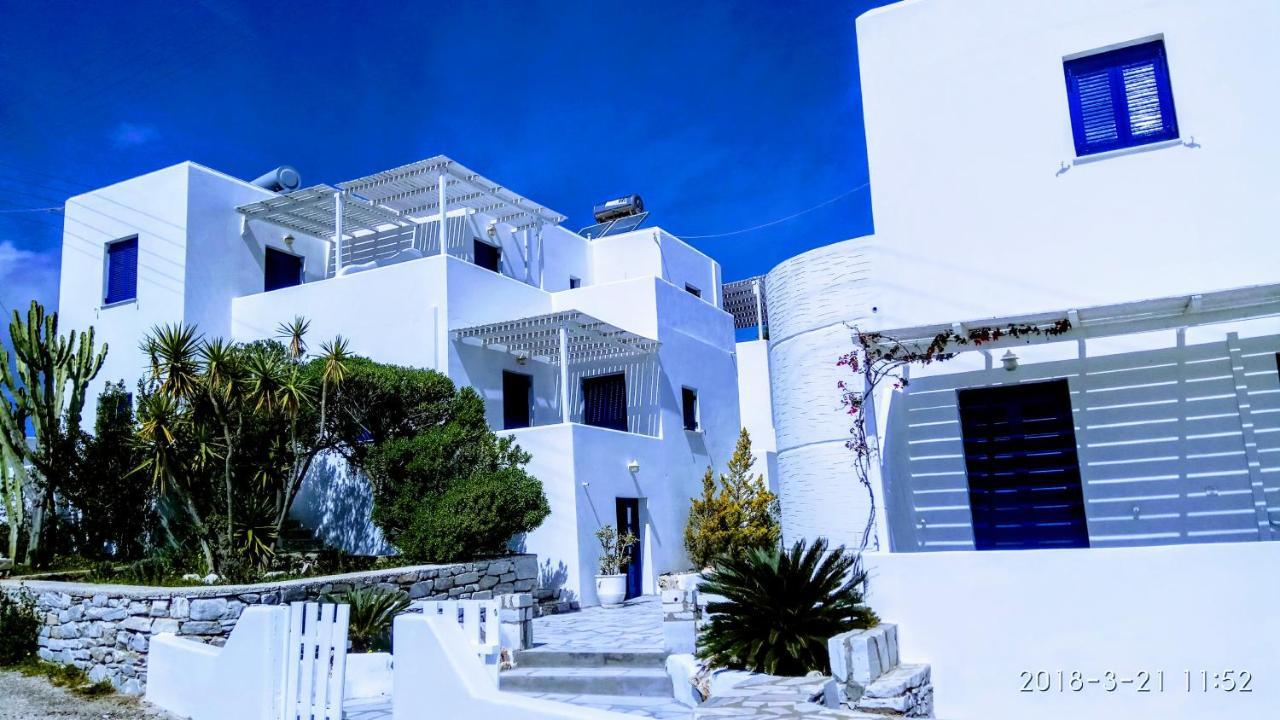 Nicos Studios & Apartments لوغاراس المظهر الخارجي الصورة